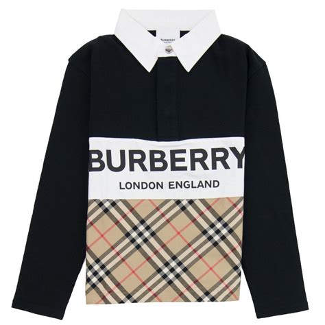 burberry childrens polo|Polos Burberry for Kids .